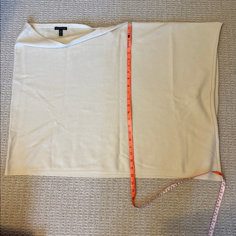 Eileen Fisher Merino Wool Poncho - Picture 6 of 6
